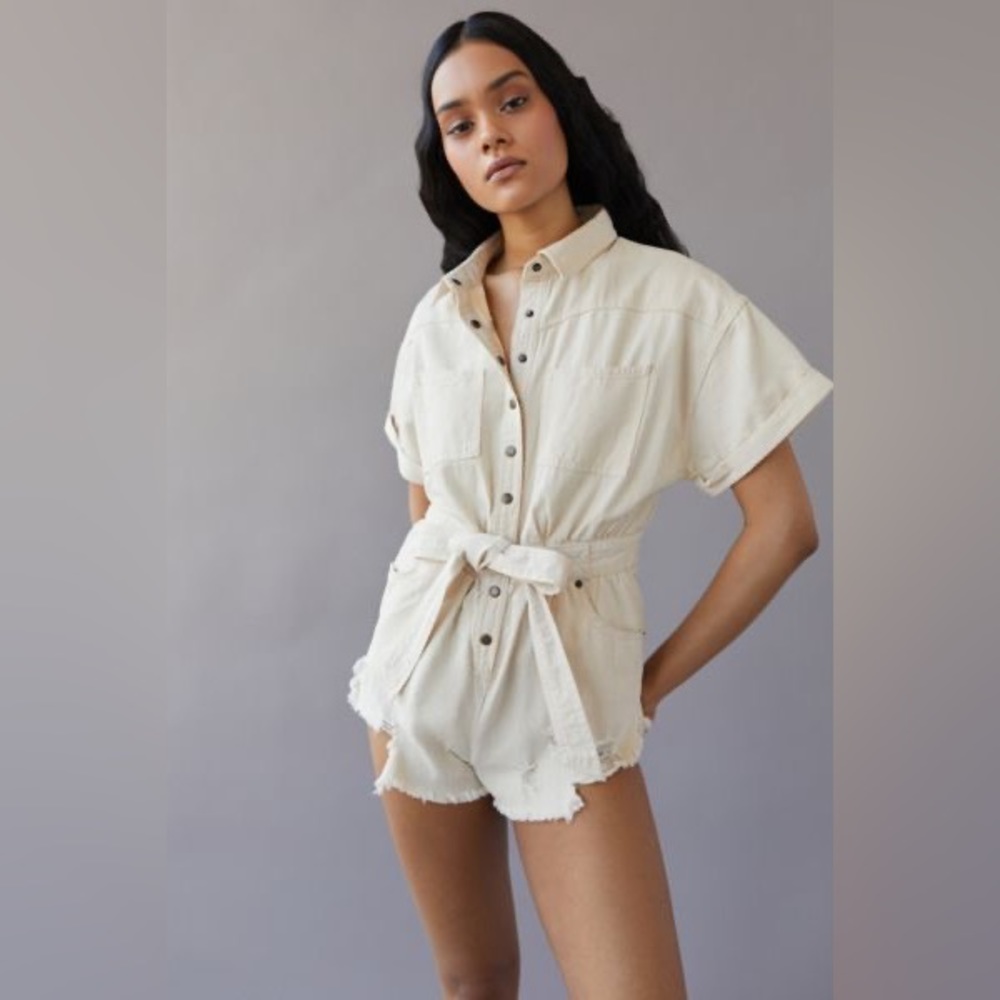 Urban Outfitters BDG distressed romper
